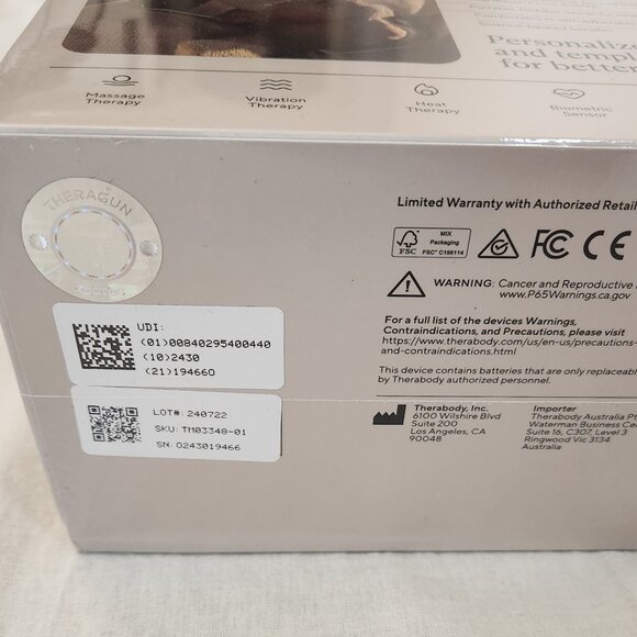 Therabody SmartGoggles Eye Mask and Smart Eye Massager - Picture 8 of 10